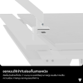 Secretlab MAGNUS Dual Monitor Arm (White) — แขนยึดจอมอนิเตอร์แบบคู่. 