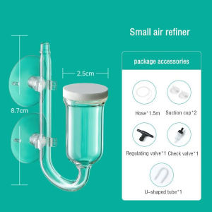 Aquarium Air Diffuser Oxygen Bubble Stone Kit With Check Valve Mini Nano Micro Bubbles Oxygenator Filter for Fish Tank