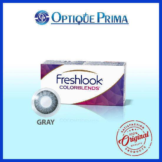 Freshlook COLORBLENDS / Nearsighted / Gray / Monthly Disposable Contact ...