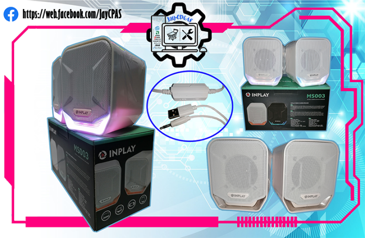 Inplay MS003 USB Portable Gaming Speaker | Lazada PH