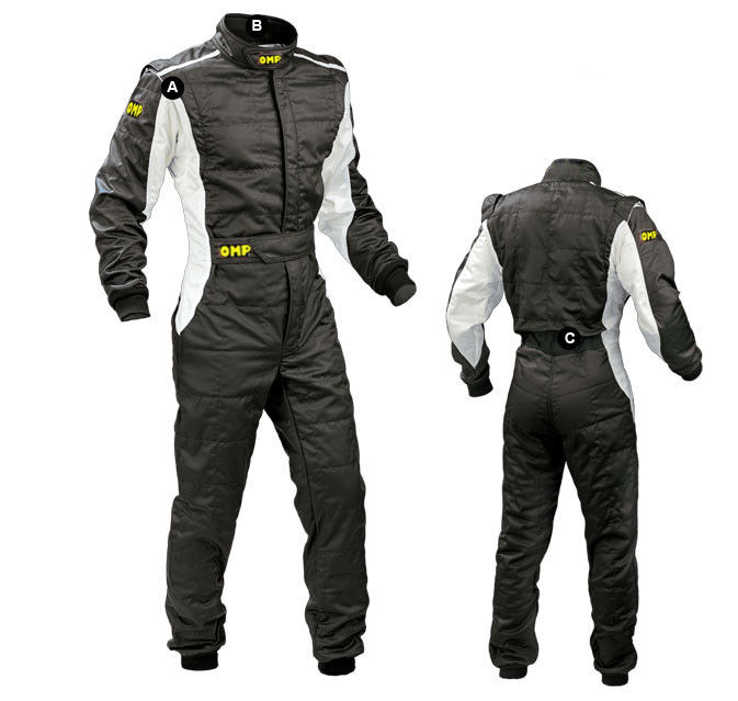 Tracksuit Racing Car OMP One-Piece Racing Suit 2-Layer Kart Motorcycle Drift Racing Suit ...