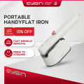 EYSIN TGS09 Flat Iron Handheld Portable Mini Garment Steamer Travel Flat Iron Steamer for Clothes. 