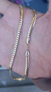 Dây Chuyền Xích Dập Đóng Mộc Cao Cấp- Dùng lâu dài tắm rửa không kiêng mồ hôi