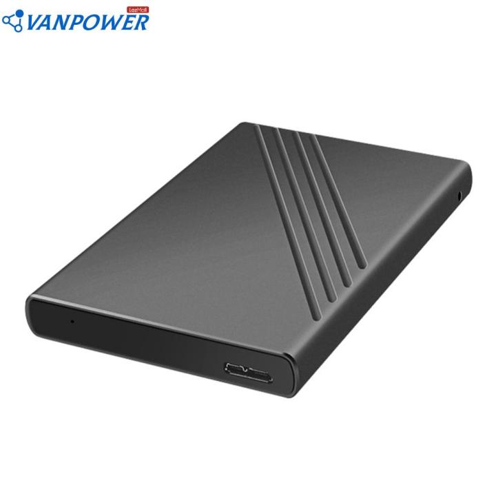 Hard Drive Enclosure Aluminum Alloy External Solid State Drive Case  High-speed 6TB for Laptops Computer Notebook