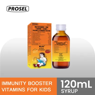 PROSEL KLIX SYRUP 120mL MULTIVITAMINS FOR KIDS WITH TLC