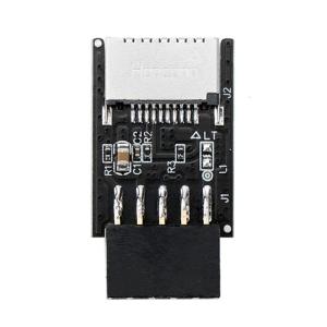 Motherboard USB TYPE-E Interface Header Adapter USB 2.0 9Pin Female Extender