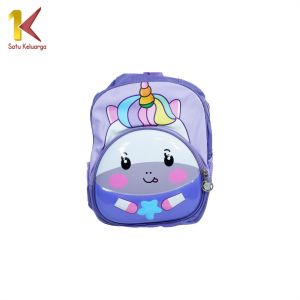Satu Keluarga Tas Ransel Anak Cewek Cowok T51 Ransel Sekolah Backpack Mini Karakter Fashion Kids