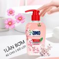 Nước Giặt Đồ Lót Omo 300G Diệt Sạch Vi Khuẩn Nấm Mốc Hương Anh Đào Thanh Lịch Omo Underwear Liquid Detergent Lingerie Enzyme Wash. 