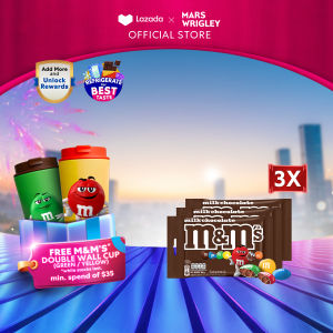 [Bundle of 3] M&MS Milk Chocolate Bundle 180G X 3 Chocolate / Milky / Snacks