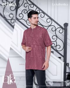 BAJU SARIMBIT KELUARGA ETHICA ELFA COUPLE 159 ROSE SMOKE / BAJU SARIMBIT COUPLE KELUARGA KAGUMI 269 ROSE SMOKE & KAHFI 242 ROSE SMOKE