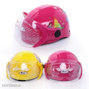 DANSHOP Mũ/Nón Bảo Hiểm Trẻ Em Có Kính Cao Cấp THỜI TRANG