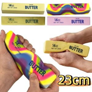 SINGLE 23cm Slow Rebound Butter Stick Super Soft Creative Sensory Stress Stick Portable Comfortable Butter Stick Pinch Office