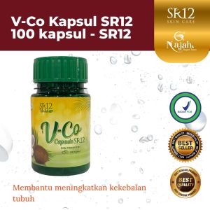 VICO VCO SR12 Minyak Kelapa Kapsul Asli Murni Organik & Original 100 kapsul