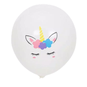 Balon Ulang Tahun Anak Perempuan Unikon Balon ultah latex kuda unicon tebal murah pink putih set