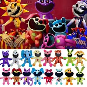 Smiling Critters Plush Toy Poppy Playtime3 Hopscotch Catnap Bearhug Plushie Catnap Plush Doll Decoration Kawaii Soft Stuffed Toys Gift for Kids