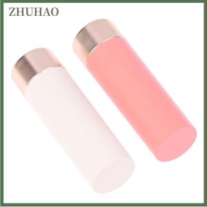 ZHUHAO 1ชิ้นลิปสติกหลอดเปล่าบรรจุภัณฑ์เครื่องสำอางฝ้าขวดรีฟิลได้บรรจุลิปกลอส