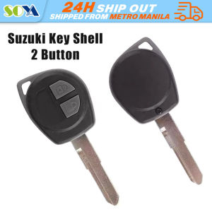 2 Buttons Car Key Fob Case Shell Replacement Remote Cover Fit for SUZUKI / Vitara Swift Ignis SX4 Liana Remote Car Key Case Shell Fob Housing For Suzuki Swift HU133R SZ11R Blade Replacement 2 Buttons