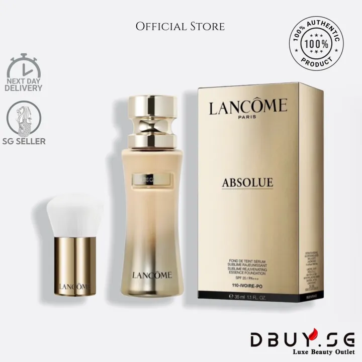 新品未使用!LANCOME ABSOLUE クリームファンデーション 110 LANCOME | 💯 Authentic Absolue Fluid Foundation With Brush #100
