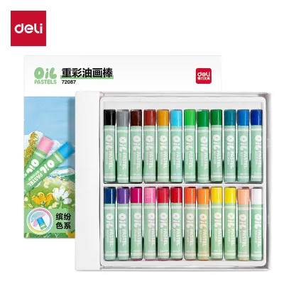 Deli 48 colors heavy color oil pastels (mixed) 72089