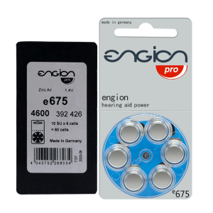 6Pcs/1 Park Hearing Aid Batteries Zinc Air 675A 675 A675 PR44 For Hearing aid Battery