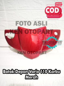 Batok Kepala Depan Vario Lama 110 Karbu Merah / Cover Batok Bagian Depan