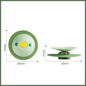 ที่ปิดท่อระบายน้ำ ฝาครอบท่อระบายน้ำ ที่กรองเศษอาหาร ซิลิโคน กันกลิ่น กันแมลง ที่กรองเศษผม ดักจับสิ่งสกปก แบบซิลิโคน ลายการ์ตูน