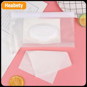 【2-3 days delivery】 Light Weight Portable Cartoon Baby Kids Wet Wipes Clutch Carrying Bag Wet Paper Tissue Container Dispenser Snap-strap Pouch
