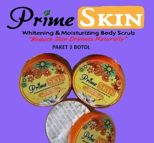 BMH-PRIME SKIN  WHITENING & MOISTURIZING BODY SCRUB (kulit tetap halus dan lembut)