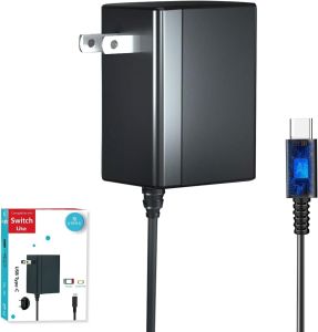 Charger for Nintendo Switch AC Power Supply Adapter with 5FT Charging Cable