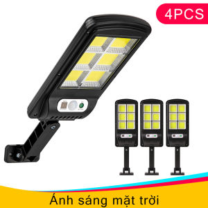 4/3/2/1Pcs Đèn Năng Lượng Mặt Trời6 Bóng Led To Cảm Biến Chuyển Động Kèm Điều Khiển Tắt Bật Từ Xa – Bảo Hành 12 Tháng