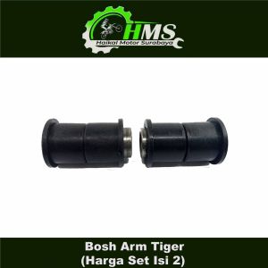 Bosh Arm Tiger (Harga Set Isi 2) - Bos Bosch + Teflon Forek Fork Swing Arem Bosh Sarsis Bosh Crankcase Rubber Bush Engine Mounting Honda Tiger Lama Tilam Tiger 2000 Tiger New Tiger Revo Tirev Tiger Pece
