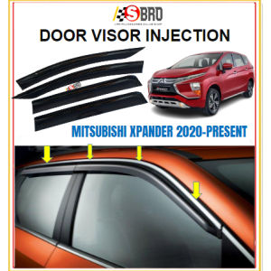 Mitsubishi Xpander 2020-2023 Door Visor /Air Press /Window Injection Visor (4PCS)