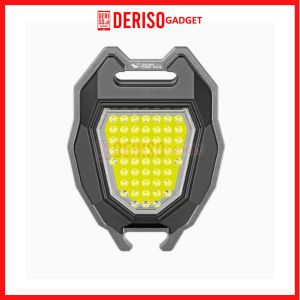 DERISO W-5144 Mini Portable COB Torch Light USB Type C Rechargeable Multifuction Work Light Outdoor Camping Emergency