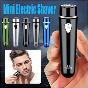 DOOUR Mini Electric Shaver Rechargeable Portable Beard Trimmer Pocket Design Fully Automatic Hair Razor Men Travel