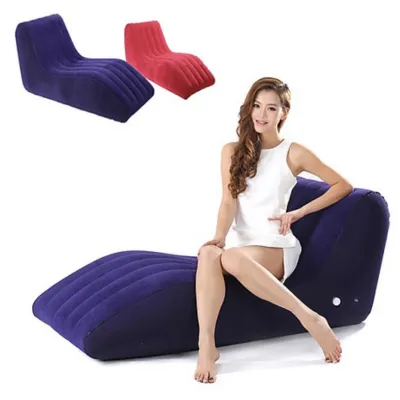 Ghế bơm hơi tình yêu chữ S Lazy Sofa (Electric Pump)