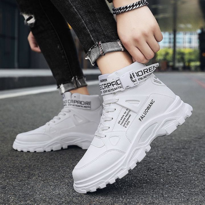 TP Boots for Men Outdoor Hiking Sneakers High-top Sports Shoes Men