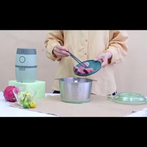 Dry Grinder Meat Chopper Food Meat Grinder Meat Mincer Machine Electric Meat Grinder Machine Household Small Multi-Functional Minced Meat Stuffing Cooking Machine Three-in-One