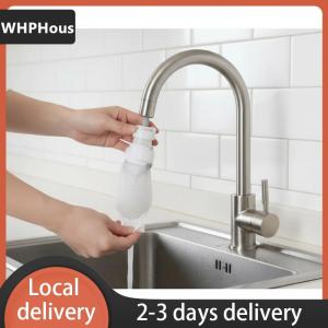 [COD] WHPHous Ship within 24 hours 20pcs Tap Water Filter Cotton Replacement for Household Faucets Improve Drinking Water Quality Easy Installation for Kitchen Sink Laundry Room