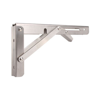 Stainless steel folding bracket movable wall bracket triangular shelf bracket folding bracket shelf