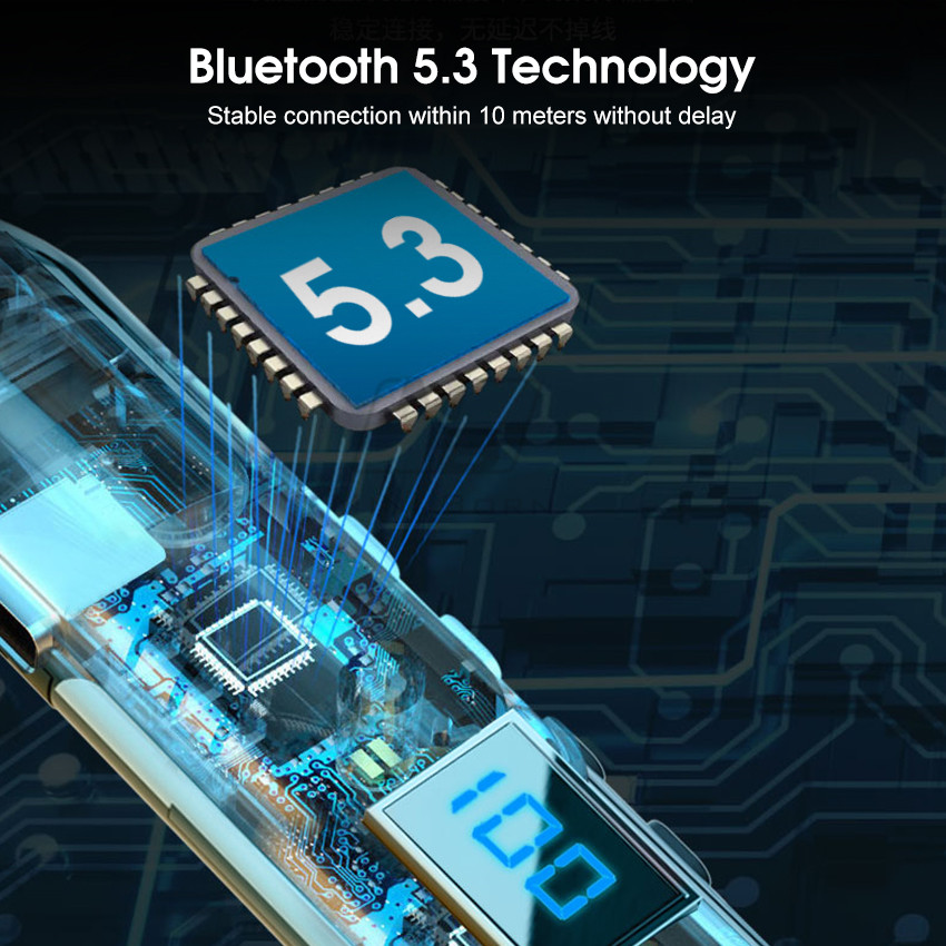 Mini Born TWS Auricolare Cuffie Bluetooth senza fili Cuffie intrauricolari Auricolari appesi al collo Auricolari appesi al collo Auricolare sportivo impermeabile HIFI Stere_voghion.com