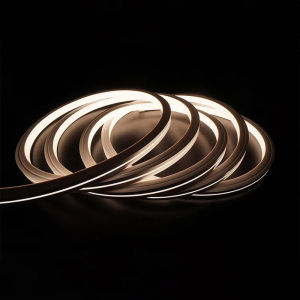 Dual-color temperature pure silicone neon light strip 3000-6500K Adjustable LED Waterproof flexible light strip neon strips