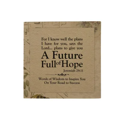 Papemelroti Inspirational Paper Pack | Cards with Quotations Bible Verses | Gift | Giveaway