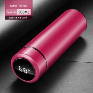 2pcs 500ml Stainless steel double wall insulated thermos vacuum flask settravel tumblercoffee/mug/sports water bottle