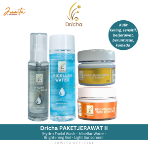 Dricha paket jerawat 2 original bpom