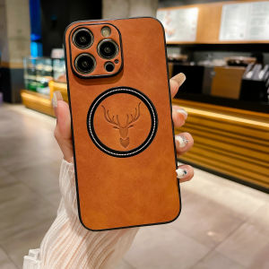 Luxury Ultra-Thin Leather Magsafe Wireless Charging Phone Case For iPhone 11 12 13 14 15 Pro Max Plus X Xs XR Back Cover Luxury Leather Phone Case For iPhone 12 13 14 15 Pro Max 15 Plus For Magsafe Wireless Charging Anti-Drop Cover