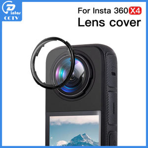 Tempered glass Lens Guard For Insta360 X4 Anti-Scratch Lens Protector Cap X4 Protective Guard