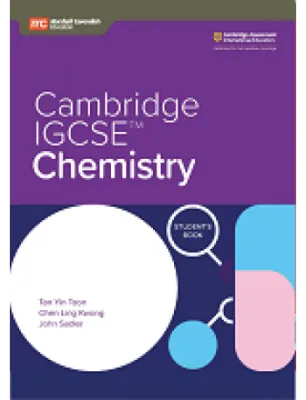 MARSHALL CAVENDISH CAMBRIDGE IGCSE CHEMISTRY STUDENT BOOK (PRINT + E-BOOK) - ISBN 9789815027341/9789814927888