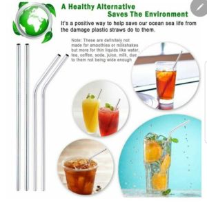 Sedotan Minuman Besi Stainless Steel Steril Lurus Bengkok Boba Unik Lucu Murah BPA Free Aman Praktis