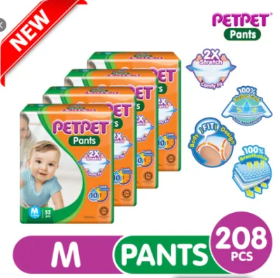 PETPET PANTS JUMBO PACK (1pack x4)