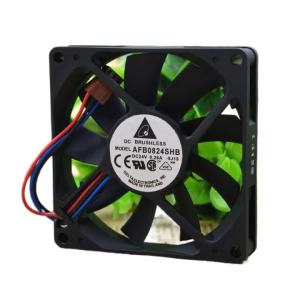 Delta AFB0824SHB 8015 24V 0.26A 8cm Dual Ball Inverter Fan High-Performance Cooling for Industrial Equipment Efficient Airflow